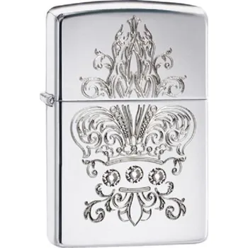 Zapalovač Zapalovač Zippo Crown Fleur De Lis 28805