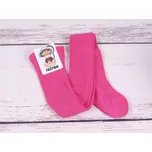 české punčocháče TREPON BAVLIK žebrované 100% bavlna růžové vhodné pro alergiky atopiky velikost oblečení - děti: 92/98