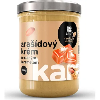Arašídový krém se slaným karamelem - MámeChuť