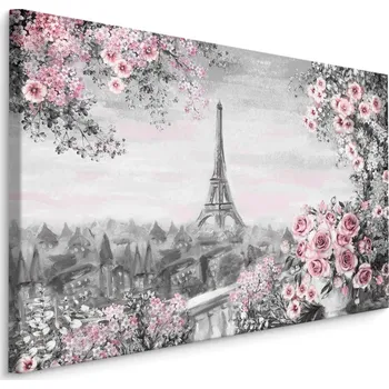 Obraz Plátno Pohled Z Terasy Na Eiffelovu Věž Varianta: 70x50