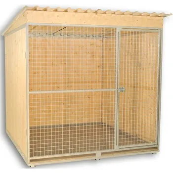 klec pro psa Kotec pro psa síťovaný přírodní