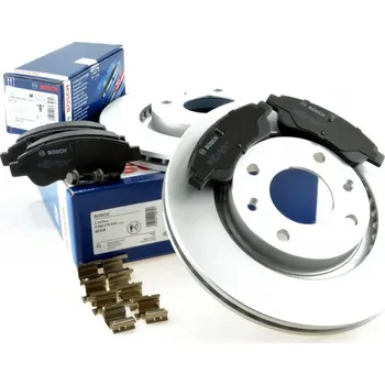 Brzdový komplet Brzdy kotouče a desky přední PEUGEOT 307 PARTNER - BOSCH