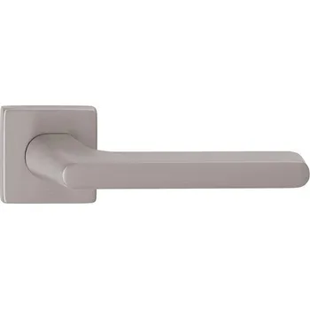 Dveřní kování Twin Rozetová klika TAVIRA / Nikl kartáčovaný Bez rozety /BSR/