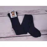 české punčocháče TREPON BAVLIK žebrované 100% bavlna tmavomodré vhodné pro alergiky atopiky velikost oblečení - děti: 92/98