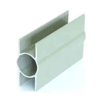 Příslušenství pro plot Držák podhrabové desky 48 mm bez zámku PVC 200mm