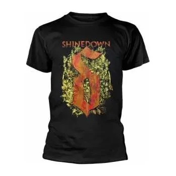 Merch Shinedown: Tričko Overgrown L 2018