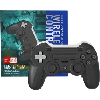 Gamepad Ovladač Bluetooth PS4 / PC Elite - černý