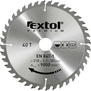 Pilový kotouč Extol Premium kotúč pilový s SK plátkami, 125x1,4x22,2mm, 24z 8803206