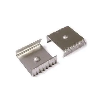 LED páska Wireli Montážní držák U7 se zuby v drážce / Pár