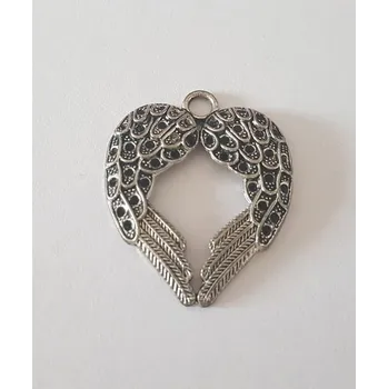 Přívěsek Přívěsek na řetízek kovový - andělská křídla