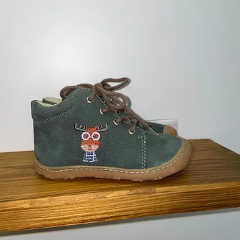 Chlapecké polobotky Celoroční kožené boty Mecki salbei/Elch M, Ricosta Pepino Velikost: 23