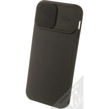 Pouzdro na mobilní telefon 1Mcz CamShield Soft ochranný kryt pro Apple iPhone 12 černá (black)