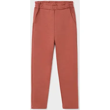 Dívčí legíny Mayoral dívčí teplákové kalhoty 7590 cihlové Rozměr: 128