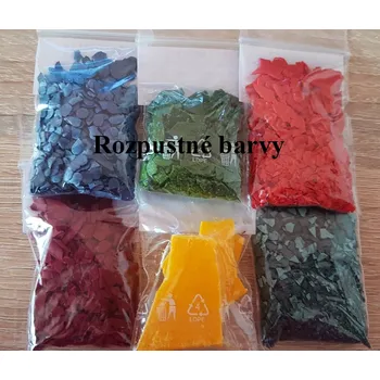 Svíčka Rozpustné barvy do svíček, Druh barev Fialová