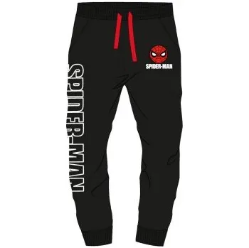 E plus M - Chlapecké tepláky Spiderman Marvel - černé 128