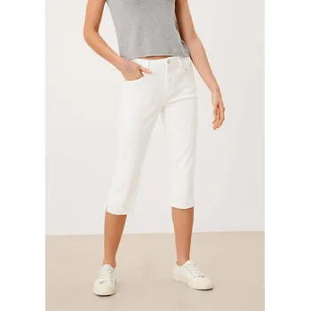 Dámské džíny s.Oliver dámské capri kalhoty Betsy smetanové Velikost: 32