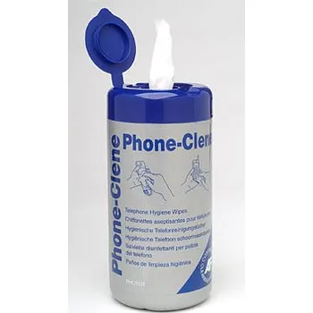 Hygienický ubrousek AF Phone-Clene Čistící hygienické ubrousky na telefony náhlavní soupravy 100 ks