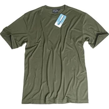 Pánská móda MIL-TEC® Triko COOLMAX® - ZELENÉ Velikost: S