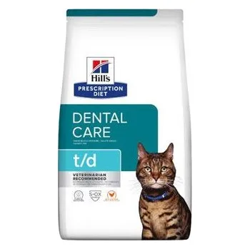 Krmivo pro kočku Hill's Fel. PD T/D Dental Care Dry 1,5kg