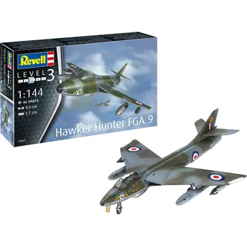 Plastikový model ModelSet letadlo 63833 - Hawker Hunter FGA.9 (1:72)