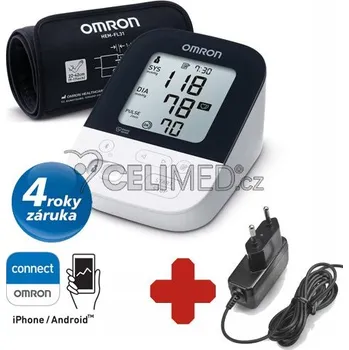 Tlakoměr Tonometr OMRON M4 Intelli IT + zdroj