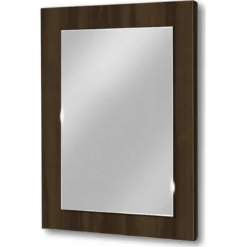 Zrcadlo Nabytekmorava Zrcadlo 75x55 PR 10 barva lamina: ořech