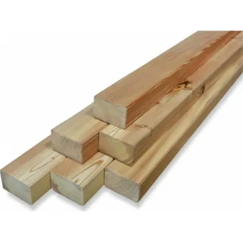 Dřevo Modřín sibiřský hranol 45x70 mm 3 m