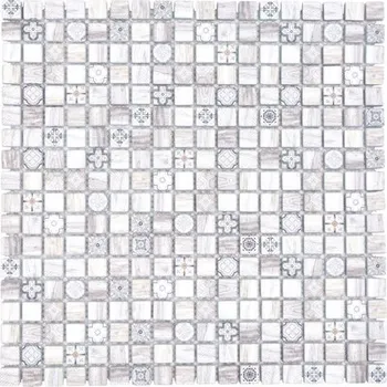 Obklad Skleněná mozaika 30x30 cm hnědá XCM RW79