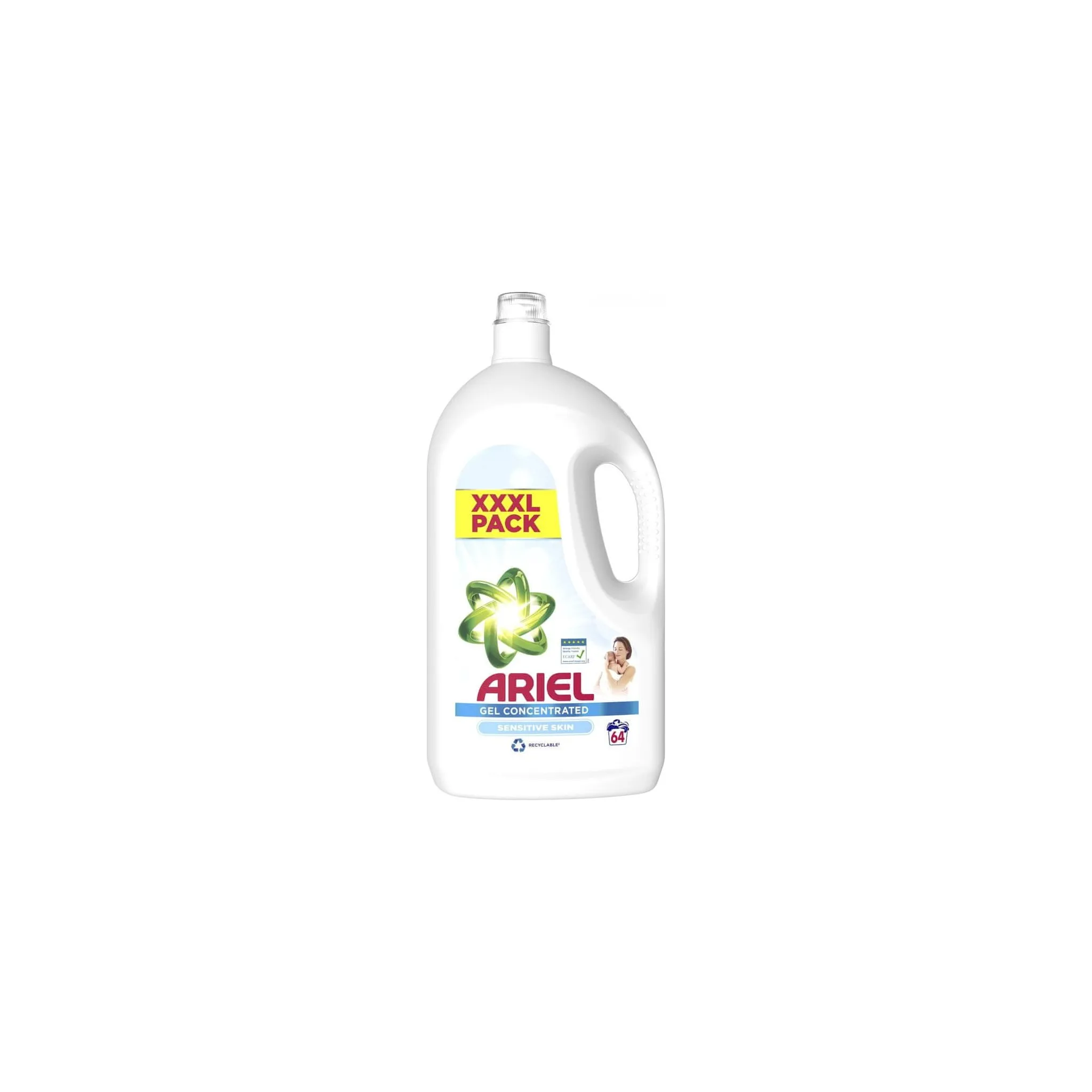 Fotografie 1 - Prací gel Ariel Sensitive Skin 3,52 l