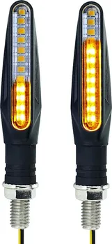Směrový světlomet APT Blinkr na motocykl 12x LED 2 ks