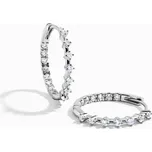 Royal Fashion stříbrné náušnice GU-DR23081E-SILVER-MOONSTONE-TOPAZ