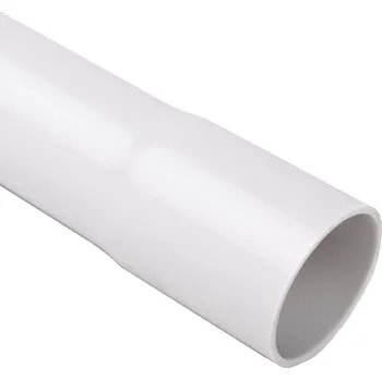 Elektroinstalační materiál KOPOS KOLÍN KOPOS Trubka 4032_KC pevná ø32 hrdlovaná 750N PVC sv.šedá 2m 4032_KC