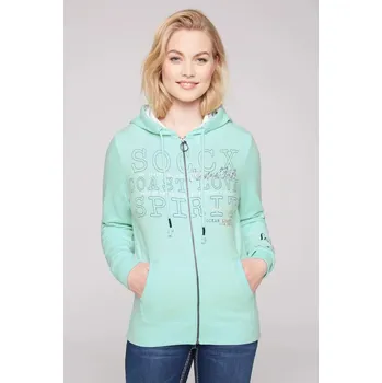 Pánská mikina Soccx MIKINA SP2207-3724-32 S, Tyrkysová