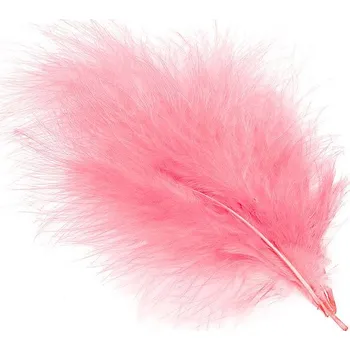 Veniard Turkey Marabou Baby Pink