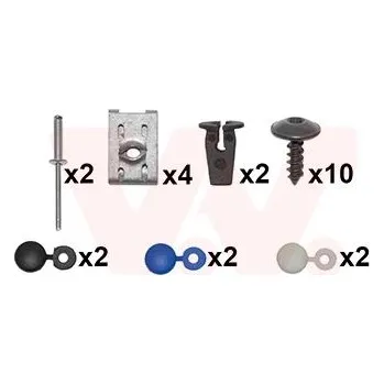 Nárazník Montážní sada, nárazník VAN WEZEL 5863794