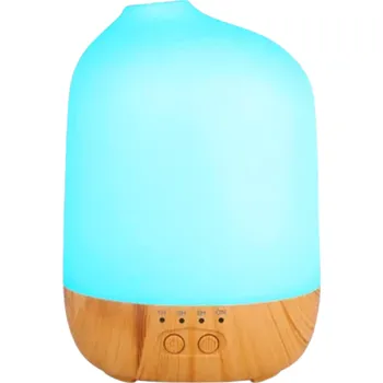 Zvlhčovač vzduchu DITUO BOT Smart aroma difuzér GX2 -bílá a světle hnědé dřevo 300ml