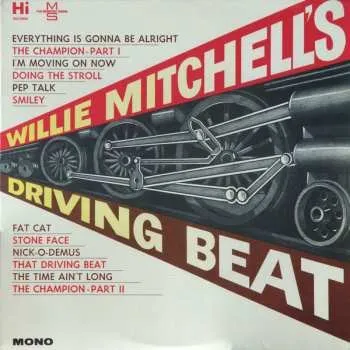 Zahraniční hudba LP Willie Mitchell: Willie Mitchell's Driving Beat 2017 Reissue Blue Marbled Vinyl