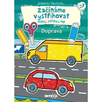 Vystřihovánky Betexa Začínáme vystřihovat – Doprava
