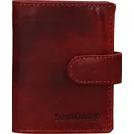 Pánská kožená peněženka SendiDesign Klonnt - červená