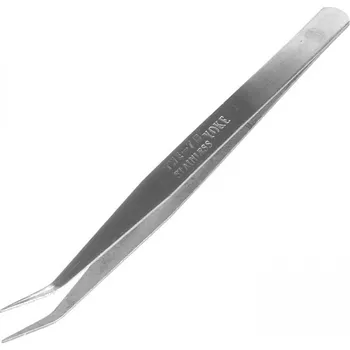 Kosmetická pinzeta Pinzeta z nerezové oceli zahnutá