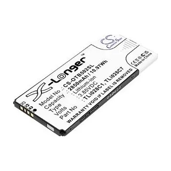 Baterie pro mobilní telefon Baterie pro Alcatel Ot-5002x, 2850 mAh, Cameron Sino CS-OTB502SL