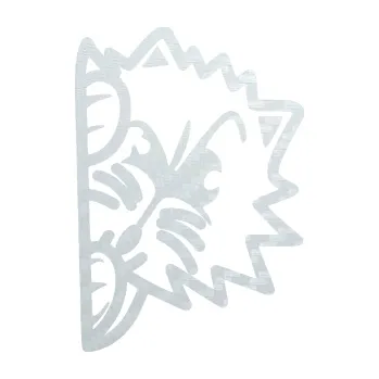 Samolepící dekorace SAMOLEPKA Kočka 026 pravá kuk (51 - 3D karbon bílý) NA AUTO, NÁLEPKA, FÓLIE, POLEP, TUNING, VLASTNÍ TEXT, TISK, AUTOSAMOLEPKY.cz, POLEPY, OBRÁZEK, LOGO, SAMOLEPKY