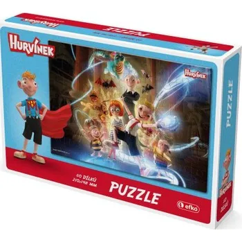 EFKO Puzzle Hurvínek a kouzelné muzeum: Veselá parta 60 dílků
