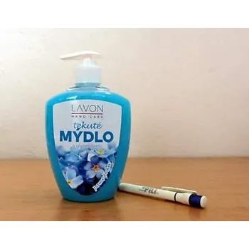 Mýdlo Mýdlo tekuté s dávkovačem 0,5 l Pomněnka modré