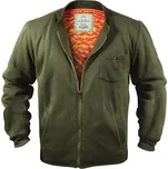 ROTHCO Bunda FLYERS INTERMEDIATE FLEECE ZELENÁ Velikost: L