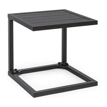 Zahradní stůl BIZZOTTO zahradní konferenční stolek HILDE černá 0662917
