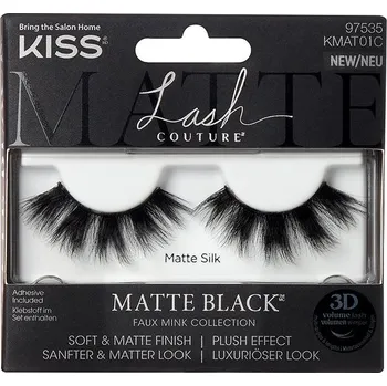 Umělé řasy KISS Lash Faux Mink 3D Matte Collection 01