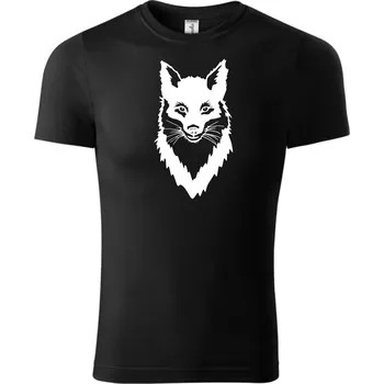 Chlapecké tričko Fenomeno Dětské tričko Liška - černé Velikost: 158cm/12 let