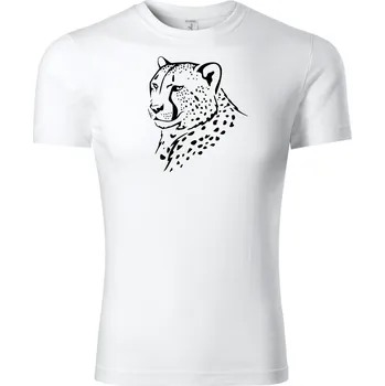 Chlapecké tričko Fenomeno Dětské tričko Gepard - bílé Velikost: 122 cm/ 6 let