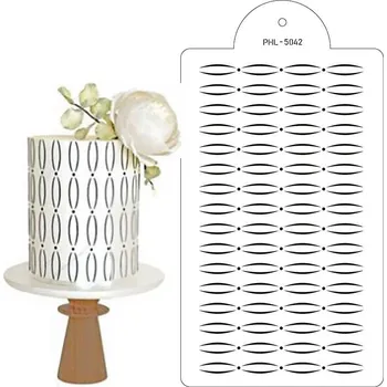 Stencil šablona Tin 40x21cm - Cakesicq